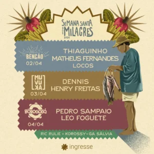Line Up Semana Santa Milagres