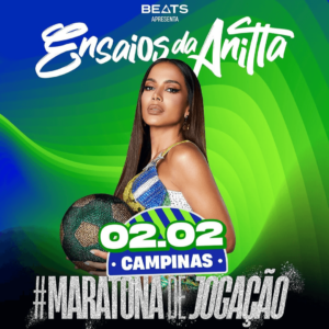 Ensaios da Anitta Campinas