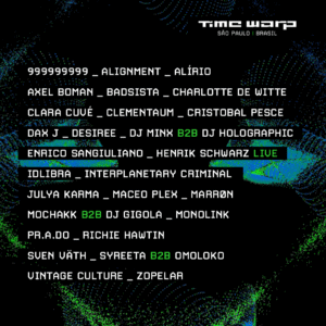 Line Up Time Warp