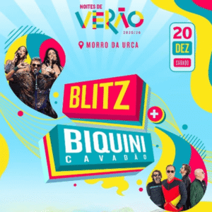 Noites de Verão 2025 no Morro da Urca Noites de Verão Blitz e Biquini