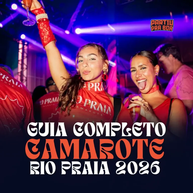 Camarote Rio Praia 2026 Guia completo