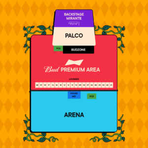 Arena Brasileira Setores