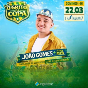 João Gomes na Ilha Itanhangá