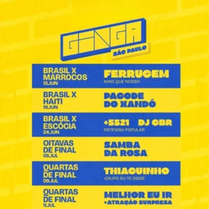 Line Ginga São Paulo 2026