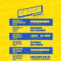 Line Ginga São Paulo