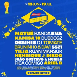 Line Up Ginga Curitiba 2026