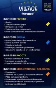Informações Setores Village Rio
