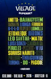 LIne Up Village Rio 2026