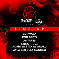 Line Up Red Room SP