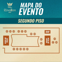 Mesas Réveillon Palace Hall