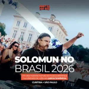 Solomun no Brasil 2026: como curtir os shows em Curitiba e São Paulo Solomun no Brasil 2026: como curtir