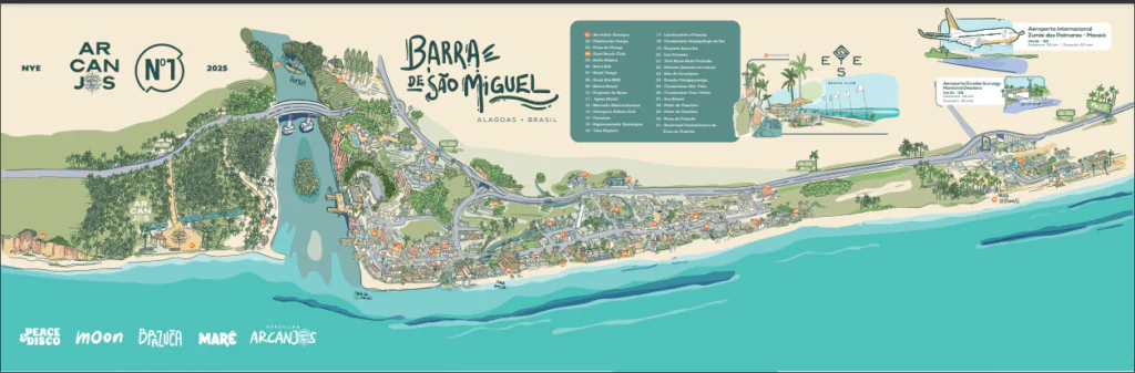 Réveillon Arcanjos N1 2026: Seu Guia Completo para a Virada Épica em Alagoas! Réveillon Arcanjos em Barra De São Miguel